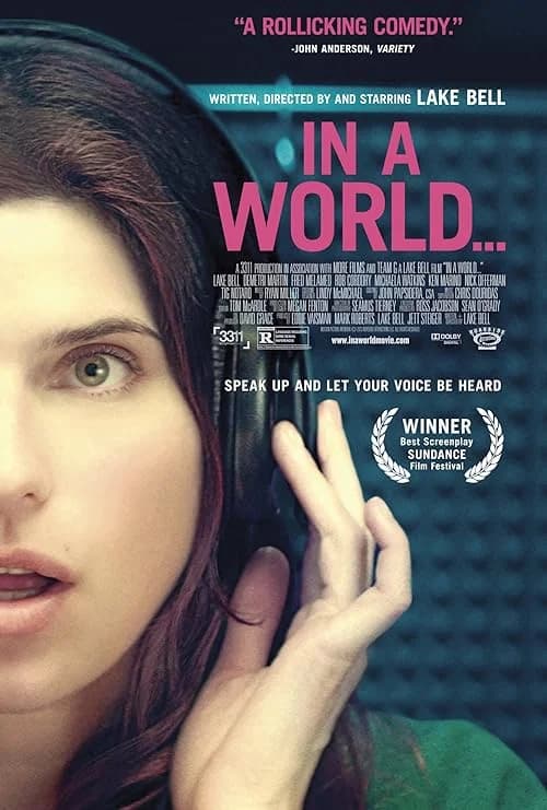 In a World... film posteri
