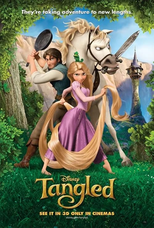 Tangled film posteri