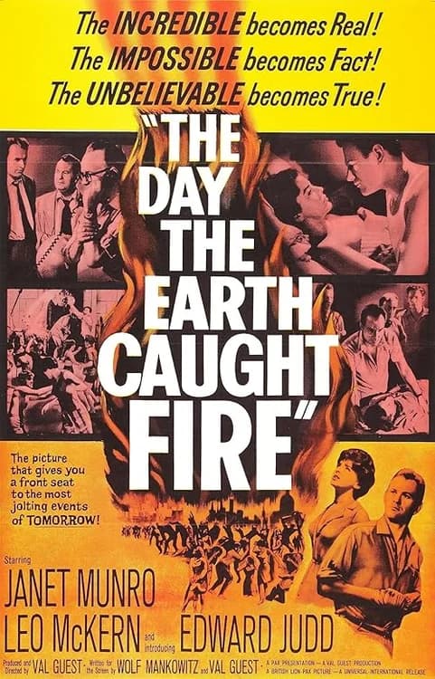The Day the Earth Caught Fire film posteri