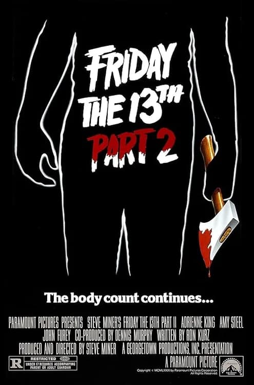 Friday the 13th Part 2 film posteri